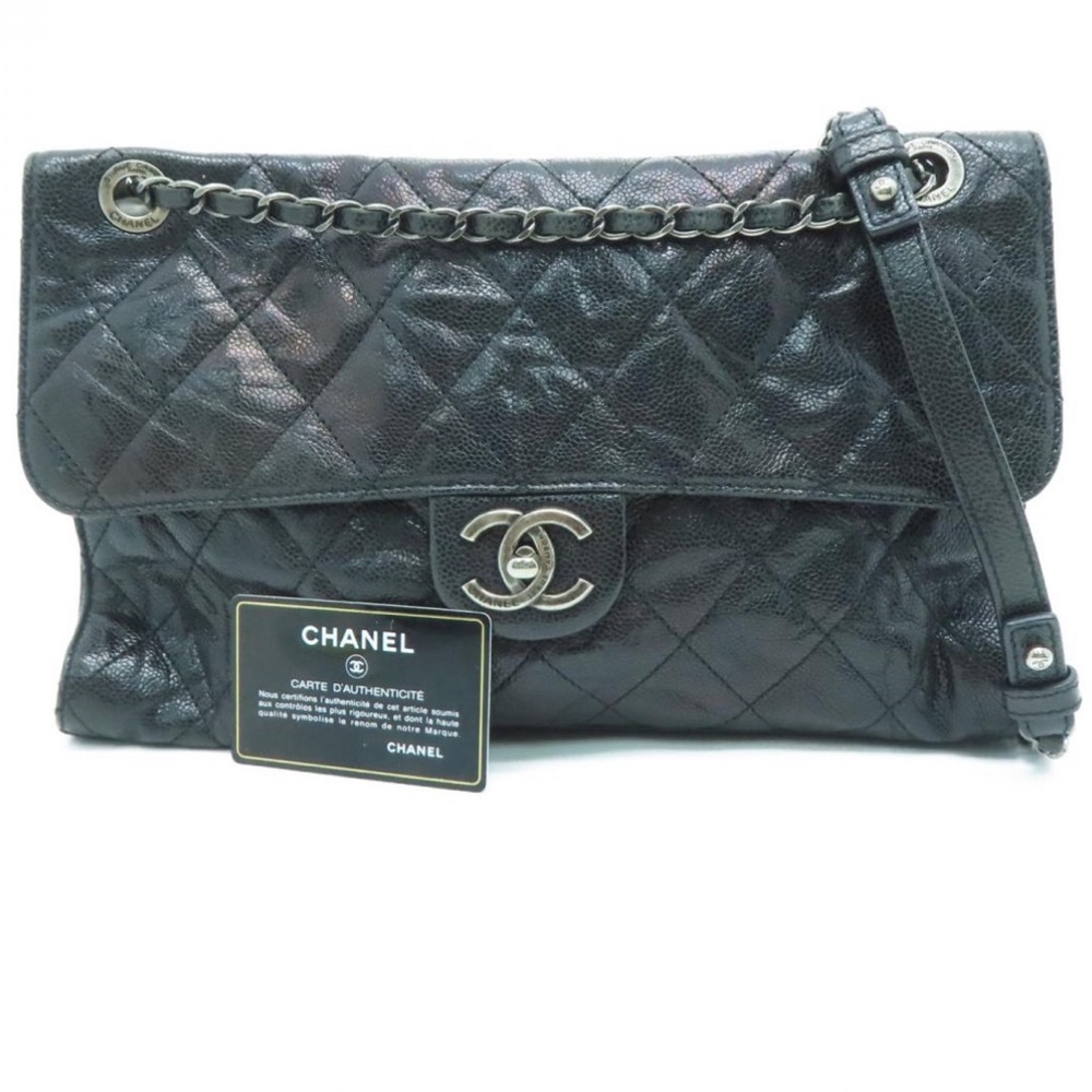 💎 LARGE 💎 FLAP CAVIAR CHANEL CROSSBODY BAG